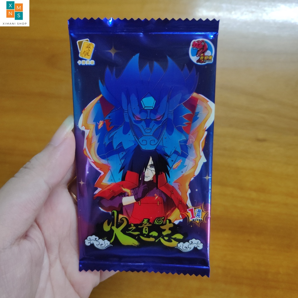 20 Mẫu Set 5 Ảnh Thẻ Nhân Phẩm Naruto Kayou Off Pack Card In Hình Nhân Vật Anime Chibi