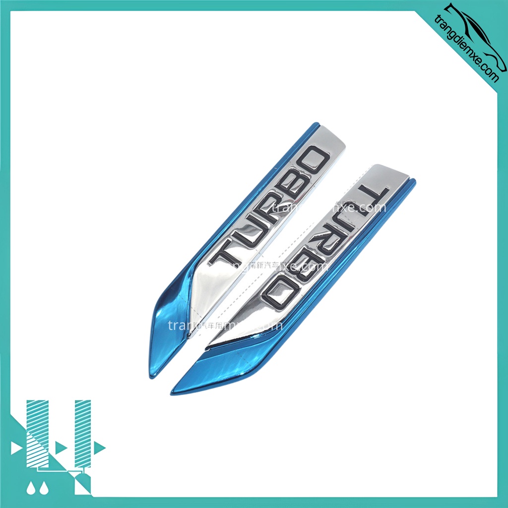 Logo Dán Tđx Turbo Trang Trí Xe Ô Tô