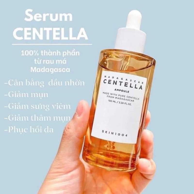 Toner Tinh Chất Serum Rau Má Madagasca Skin 1004 Cetella