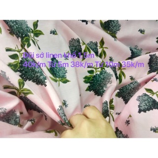 Vải đũi linen không nhàu