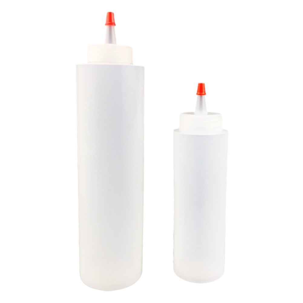 Bình Đựng Sốt Dạng Bóp Trong Suốt 8 / 16oz
