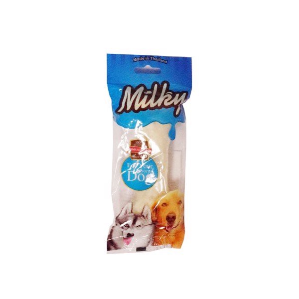 Xương gặm vị sữa Milky cho chó bảo vệ làm sạch răng S 50G - Dog Paradise