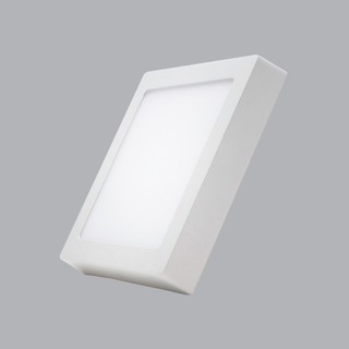 Đèn LED Panel vuông nổi ốp trần 6W MPE - Ánh sáng Trắng/ Vàng