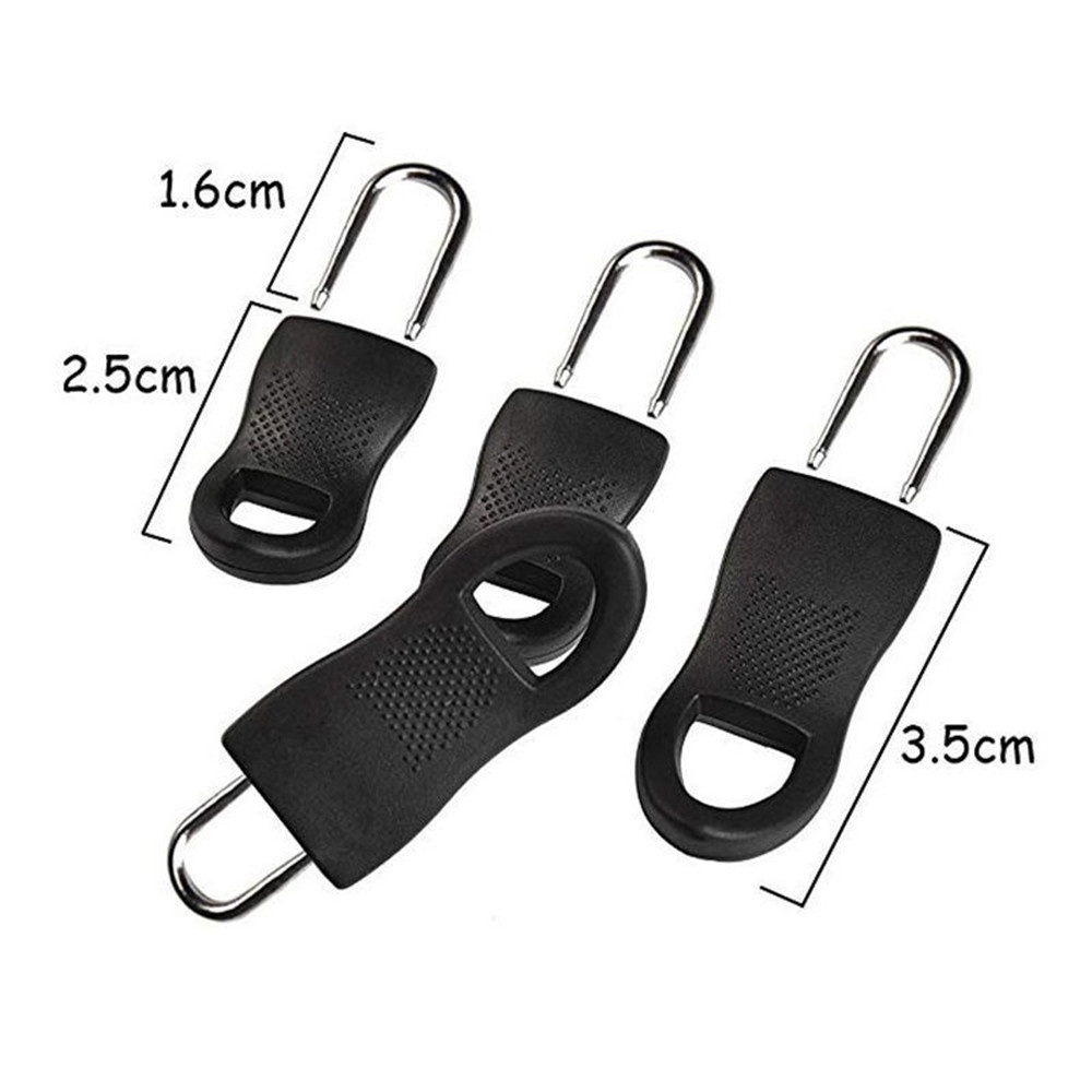 Set 16 Phụ Kiện Khóa Kéo Thay Thế Dành Cho Dây Kéo/Túi/Giày/Túi