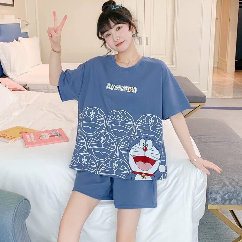 Đồ bộ cho bé gái mặc nhà Winbb 100% cotton