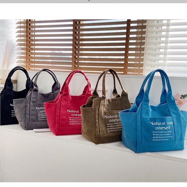 Túi xách Envirosax bằng vải canvas thiết kế giản dị dành cho nữ