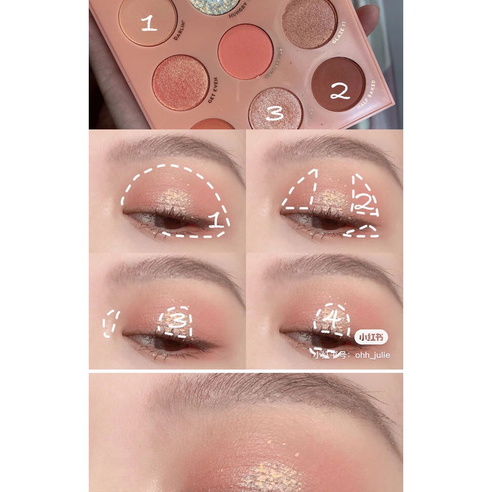 🌈 Bảng phấn mắt 9 ô GUICAMI trái cây đủ các tone màu | BigBuy360 - bigbuy360.vn