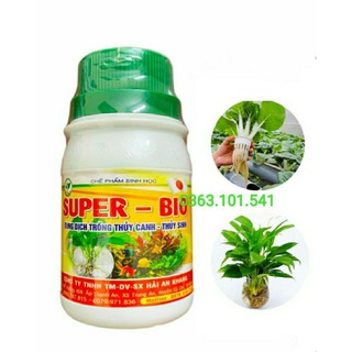 Dung dịch thủy canh, thủy sinh super bio - chai 100ml
