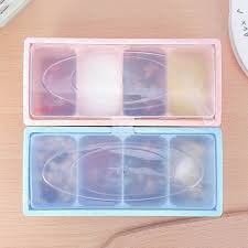 Hộp đựng gia vị 4 ngăn nhựa AS PP an toàn sức khỏe | BigBuy360 - bigbuy360.vn
