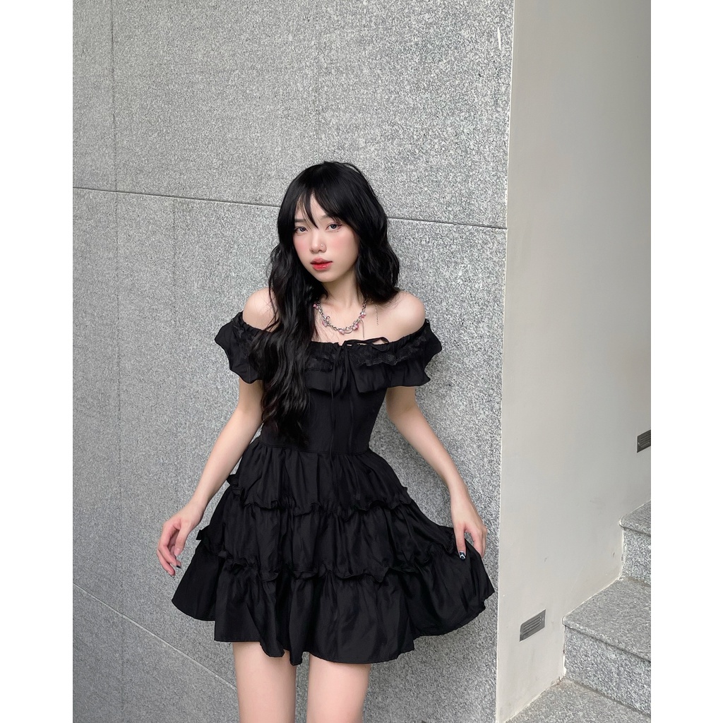 Đầm babydoll Gilly 💓CHEAPY STORE 💓 FREESHIP💓 mặc dự tiệc, sinh nhật, kỉ yếu