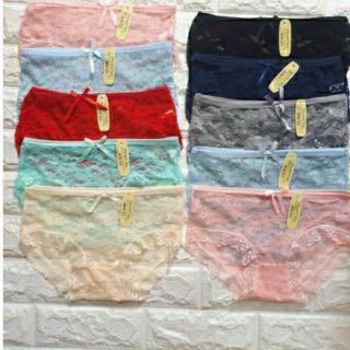Quần lót ren thái mềm hàng sịn combo 10 quần