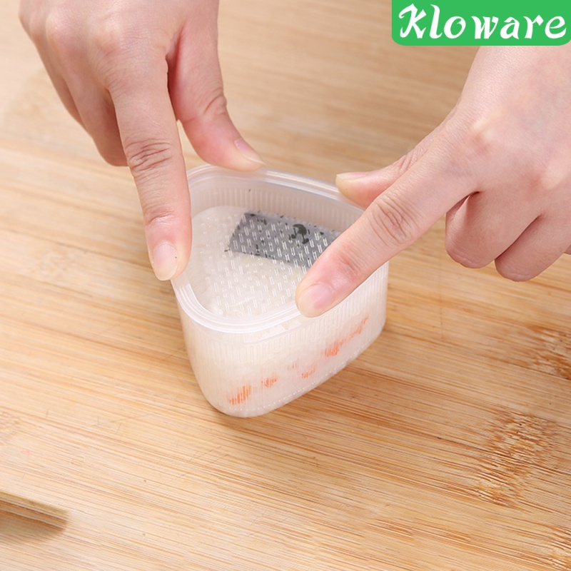 Set 4 Khuôn Làm Cơm Nắm Hình Tam Giác 7.5x4.5cm Phong Cách Nhật Bản DIY