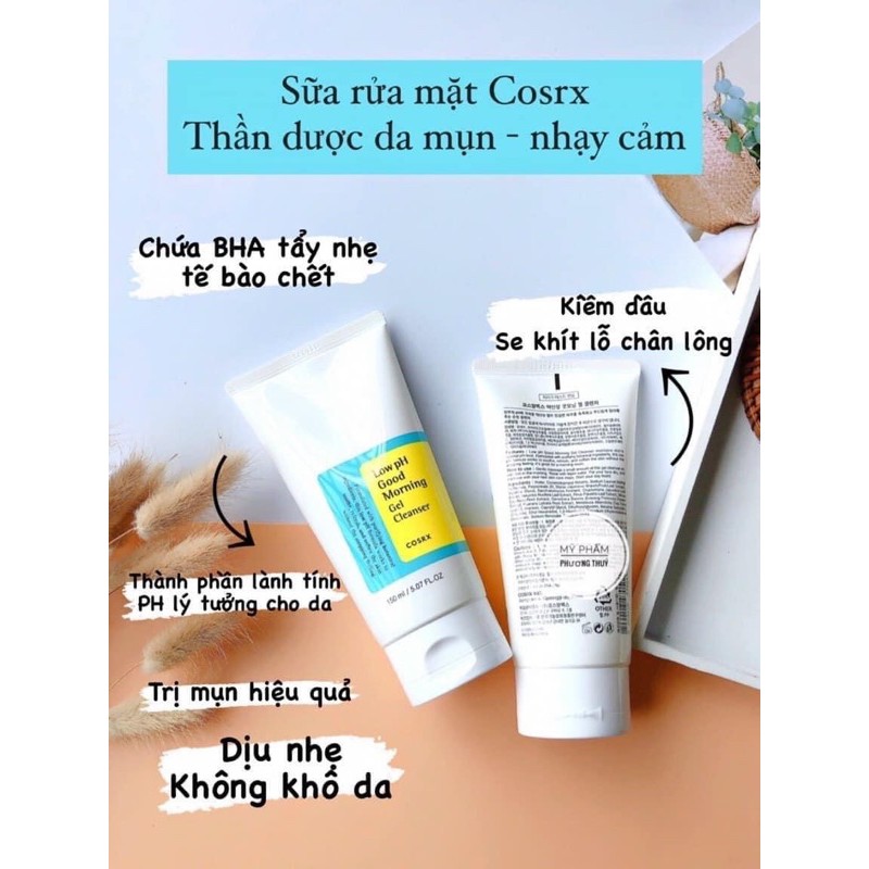 SỮA RỬA MẶT 𝐂𝐎𝐒𝐑𝐗 𝐋𝐎𝗪 𝐏𝐇 𝐆𝐎𝐎𝐃 𝐌𝐎𝐑𝐍𝐈𝐍𝐆 𝐆𝐄𝐋 𝐂𝐋𝐄𝐀𝐍𝐒𝐄𝐑