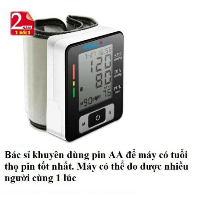 Máy Đo Huyết Áp Healthy Life JZK-003R Độ Chính Xác Cao