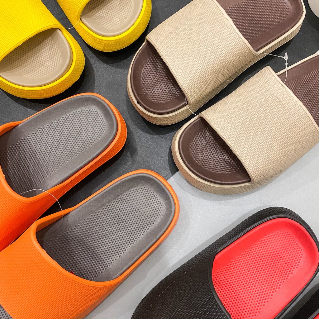 Dép bánh mì phối mầu