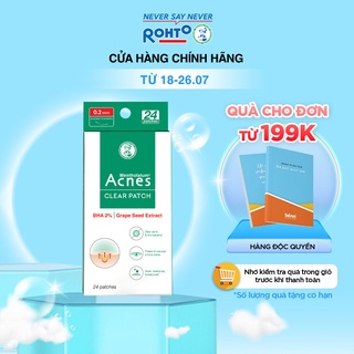 Miếng Dán Mụn Acnes Clear Patch 24 Miếng