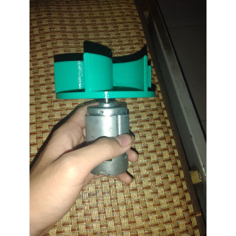 Cánh quạt in 3d siêu to cho máy thổi bụi motor 775 đặc 100%