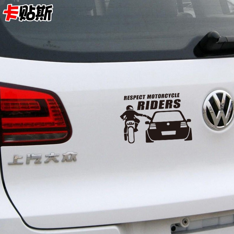 Sticker Dán Trang Trí Xe Mô Tô Hình Hiệp Sĩ Sáng Tạo