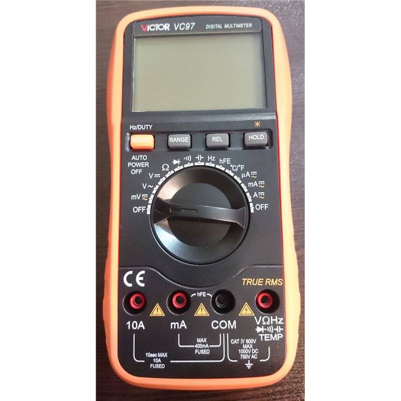 Đồng hồ vạn năng VICTOR VC97 true RMS with auto power off function Digital Multimeter high precision tool