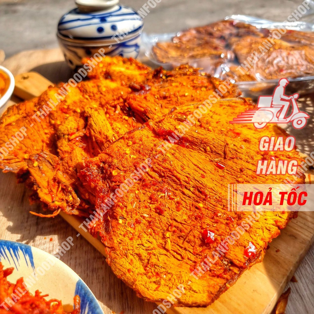 Khô Bò Miếng Siêu Giòn Lon 250Gr