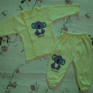 Bộ nỉ cotton Jou hình thú