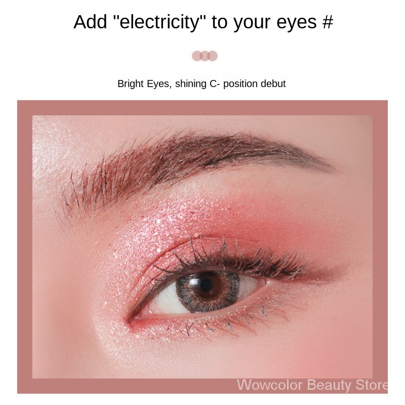 (Hàng Mới Về) Bảng Phấn Mắt Lameila 6 Màu Kim Tuyến Lấp Lánh Lâu Trôi | BigBuy360 - bigbuy360.vn