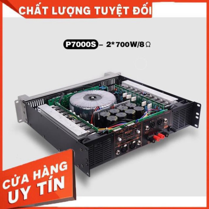 Cục đẩy công suất yamaha P7000S, 32 sò lớn