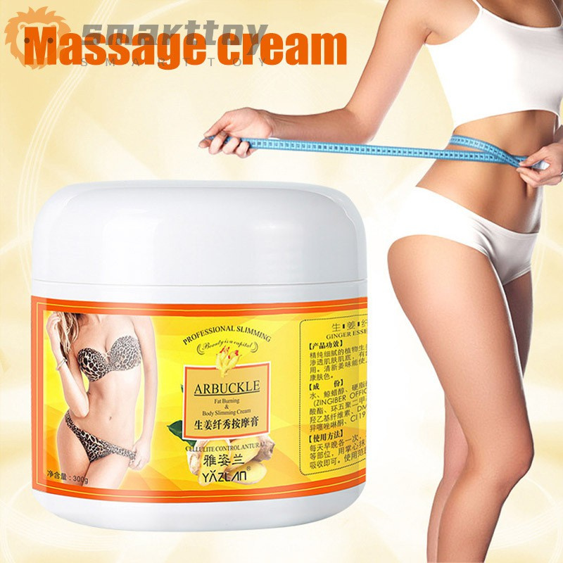 Ginger Full Body Slimming Cream Anti-cellulite Body Shaping Gel Moisturizing Firming