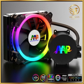 Bộ Tản Nhiệt Nước Cho CPU AAP 12025 RGB Kết Hợp Fan Tản Nhiệt HUB Fan Gắn Nam Châm Lên Đến 8 Quạt - OHNO VIỆT NAM