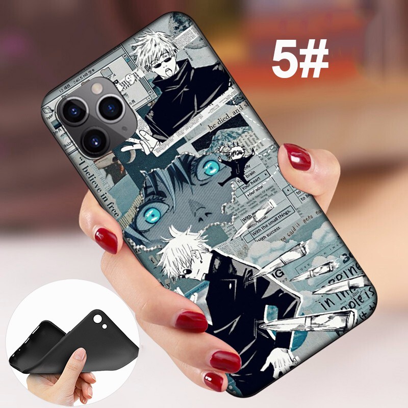 Iphone Ốp Điện Thoại tpu Dẻo Họa Tiết Julisen satoru gojo Cho Iphonex xs max xr 6 6s 7 8 plus 5 5s se 2020 6 + 6s + 7 + 8 +