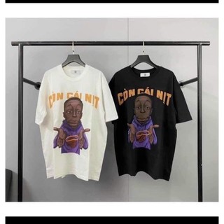 Áo Phông Hot Trend ✴️ CÒN CÁI NỊT ✴️ Họa Tiết Siêu Hot In 3D Cao Cấp Trẻ Trung Fom Tay Lỡ