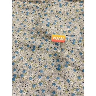 VẢI VOAN  HOA NHÍ - DÒNG VẢI THÔNG DỤNG - 1 MÉT X 1M5