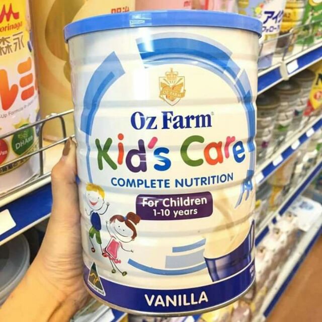 Sữa oz farm cho bé từ 1 tuổi