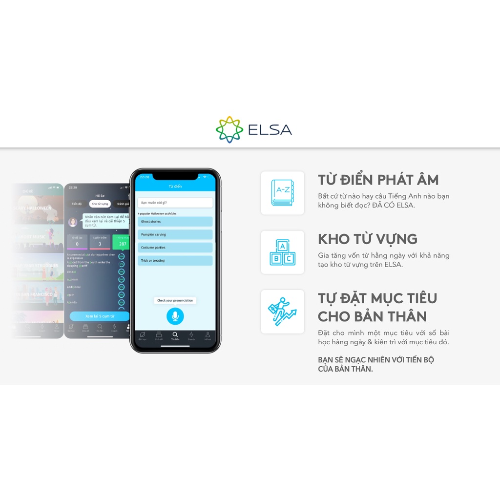 Toàn quốc - [Evoucher] - Voucher mã học 3 tháng Phần mềm tiếng Anh ELSA Speak Pro