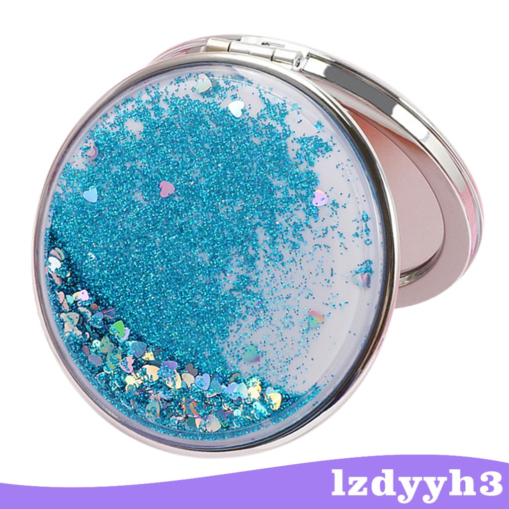 Gương Trang Điểm Hình Tròn Nhỏ Gọn Cầm Tay Trẻ Trung Lzdyyh3