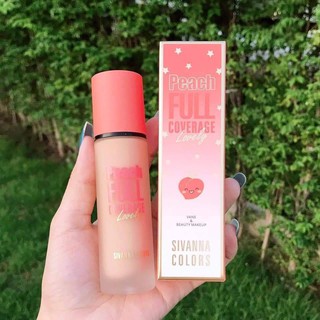 KEM NỀN SIVANNA COVERAGE PEACH