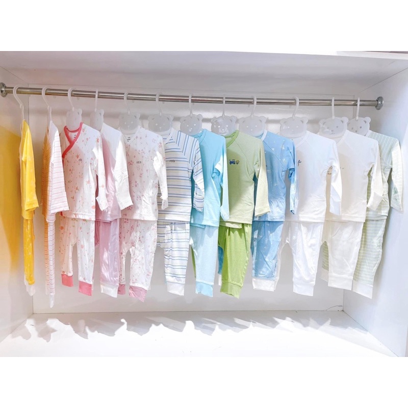 [Nous] Bộ quần áo Nous Newborn dài tay cho bé sơ sinh chính hãng Nous