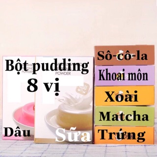 BỘT pudding có 8vị