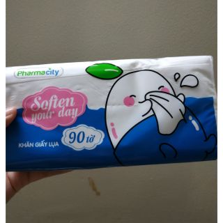 KHĂN GIẤY LỤA PHARMACITY 90 TỜ/GÓI