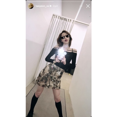 Set áo Jacquemus và Quần jeans buộc dây giống Jennie Blackpink, Taeyeon SNSD,Yunjin LE SSERAFIM