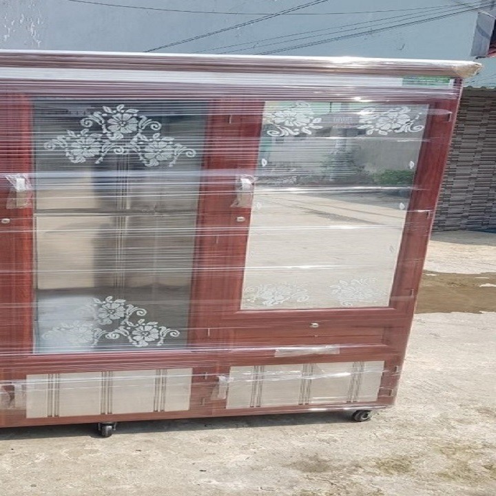 - Tủ nhôm kính treo quần áo buồng có ngăn kéo KT: 160x55x180cm - TNKQAB1618 –
