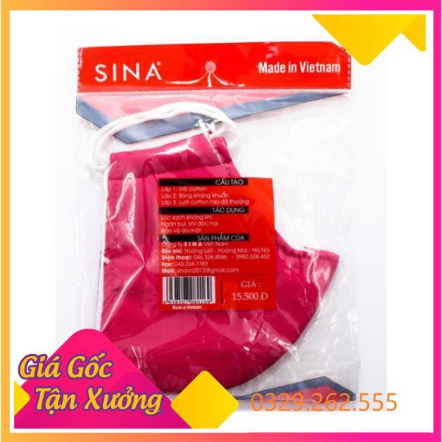 (Siêu Sale) Khẩu trang SINA kháng khuẩn hàng chuẩn cao cấp | BigBuy360 - bigbuy360.vn