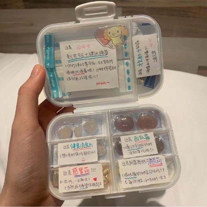 Hộp Đựng Thuốc Loại Nhỏ Dễ Mang Tiện Lợi