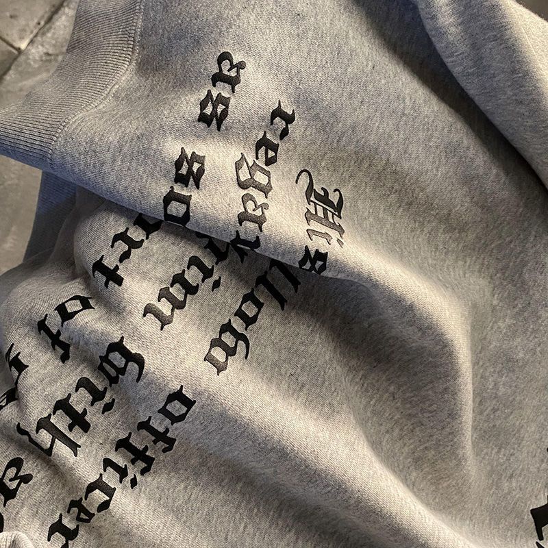 Áo Sweater Mỏng Dáng Rộng Phong Cách Hip Hop Đường Phố Mỹ Cá Tính Cho Nam Nữ