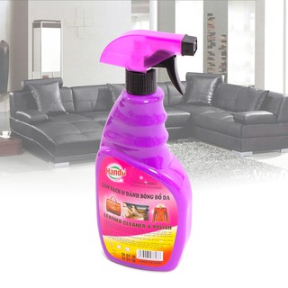 Xịt làm sạch và đánh bóng đồ da Hando