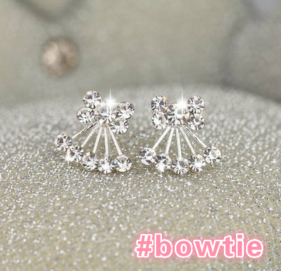 Khuyên Tai Đính Pha Lê Thiết Kế Đa Dạng Thời Trang Cho Nữ