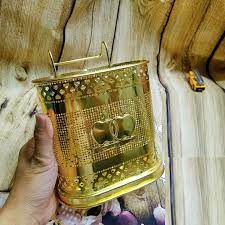 Ống cắm đũa inox mạ vàng cực đẹp