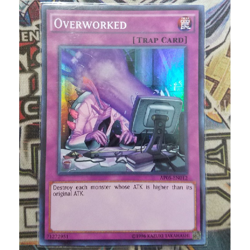 Bài Yugioh - Overworked (Super Rare)