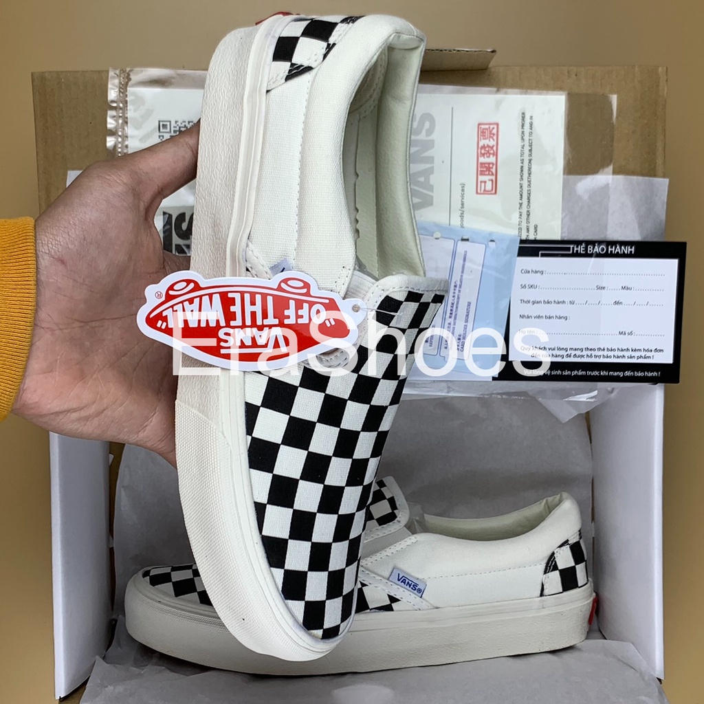 Giày thể thao vans vault caro hàng Trung