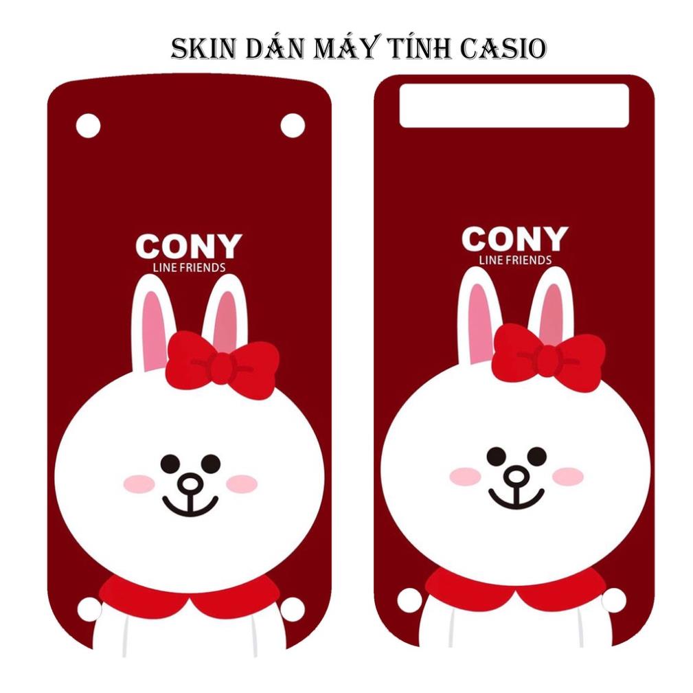 Dán máy tính Casio Fx570 fx580 dán full lưng với nắp - in hình theo yêu cầu của khách hàng - thích ảnh gì cũng được
